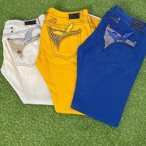 Robins Mens Jeans 3 pair Gently Worn SZ42 Authentic all 3 pair included in price